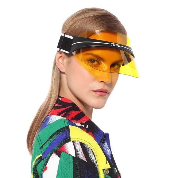 Christian Dior Yellow Visor - Picture 6 of 7